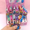 Popular K-Pop Demon Hunter Girl Group Push Button Gel Writing Tool Animation Design Innovative Acrylic Inlay Student Signature Writing Tool Student