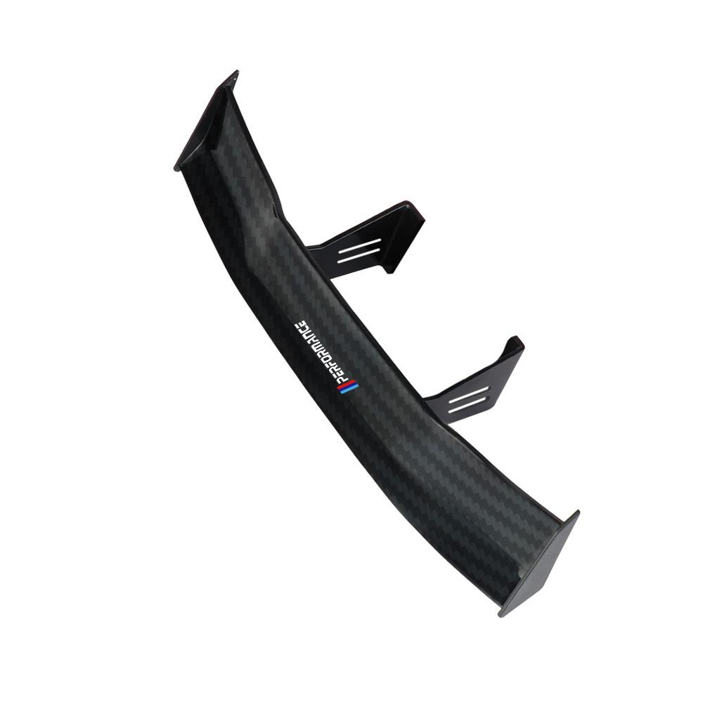 GT styl Karbonový vzhled Zadní spoiler na auto Mini křídlo Malý model Dekorace Autopříslušenství Styling auta Pro BMW M E46 Performance