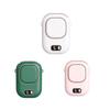 Turbo Ultra Quiet Waist Clip Fan LED Display Mini Electric Fan  Summer Cooling