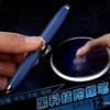 Luminous Multifunctional Spinner Ballpoint Pen with Creative Metal Design