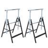 2Pcs/Set Height Adjustable Detachable Folding Lifting Bracket Frame Support for Work Table