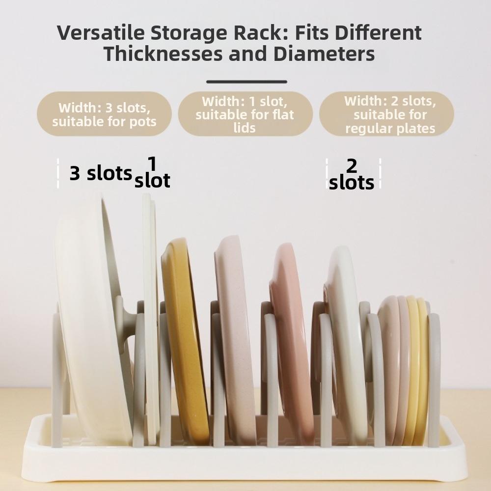 Detachable Dish Drain Rack U-shaped Dish Drying Rack New Pot Lid Holder  Household