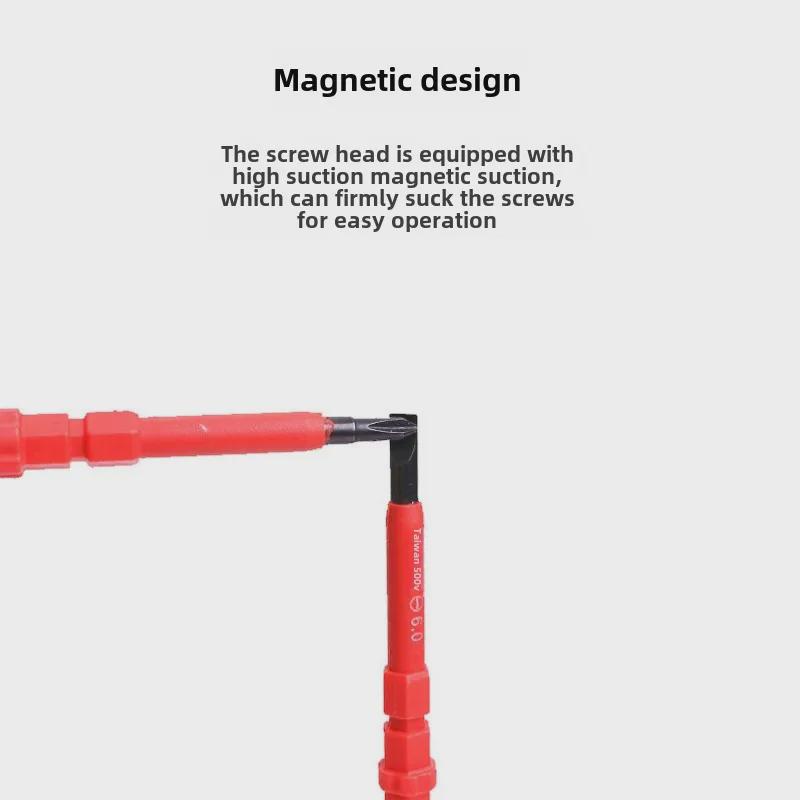"9-in-1 Insulated Electrician's Screwdriver Set for Multi-Purpose Repairs"