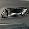 For Toyota Crown -2025 Carbon Fiber Inner Car Door Handle Bowl Cover