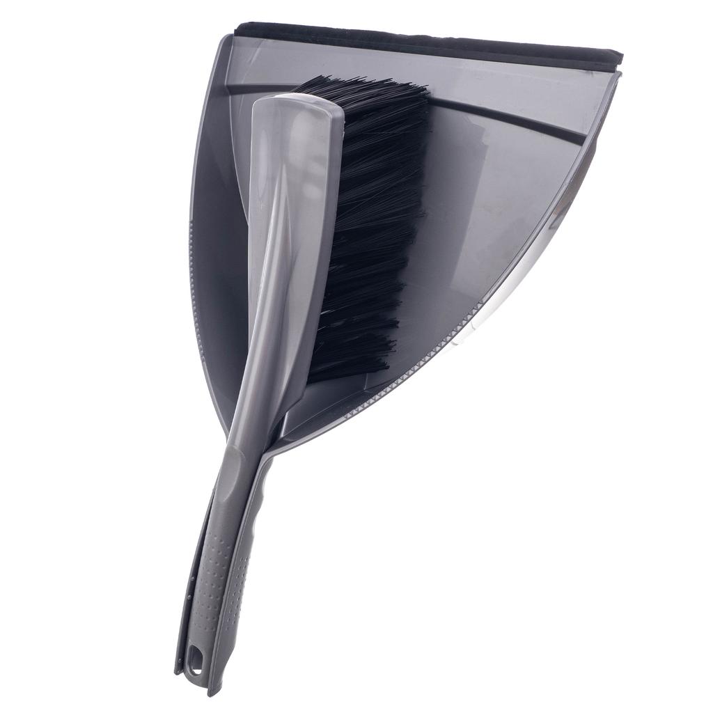KADAX Broom Dustpan 33cm Grey