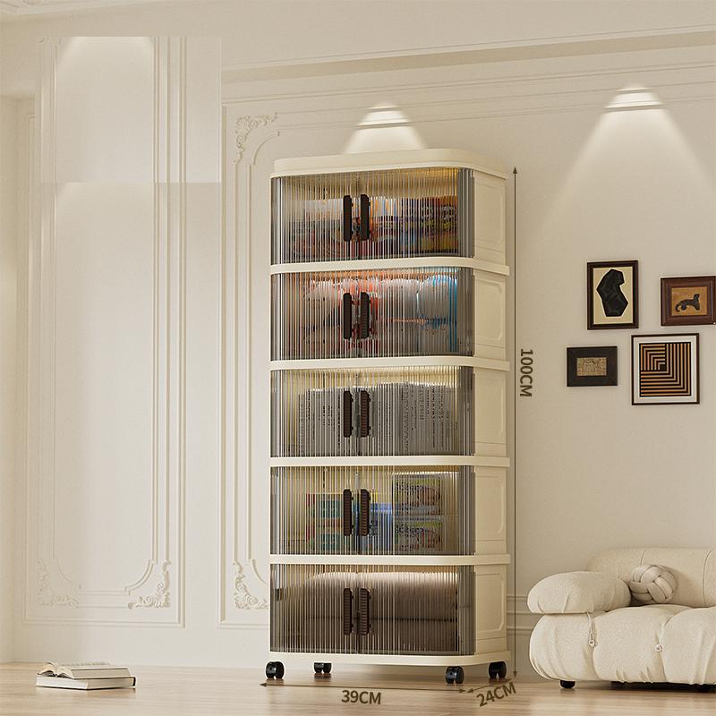 

Складний шафа для зберігання, ящик для зберігання, багатошарова шафа, багатошарова шафа для зберігання одягу, складана прозора шафа для зберігання 5 layers