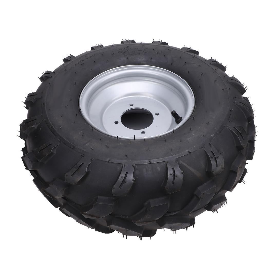 19x7-8 8 Inch Front Wheel Rim Tyre Anti Skid Rubber Tires for ATV Quad Bike Go Kart 125cc To 250cc