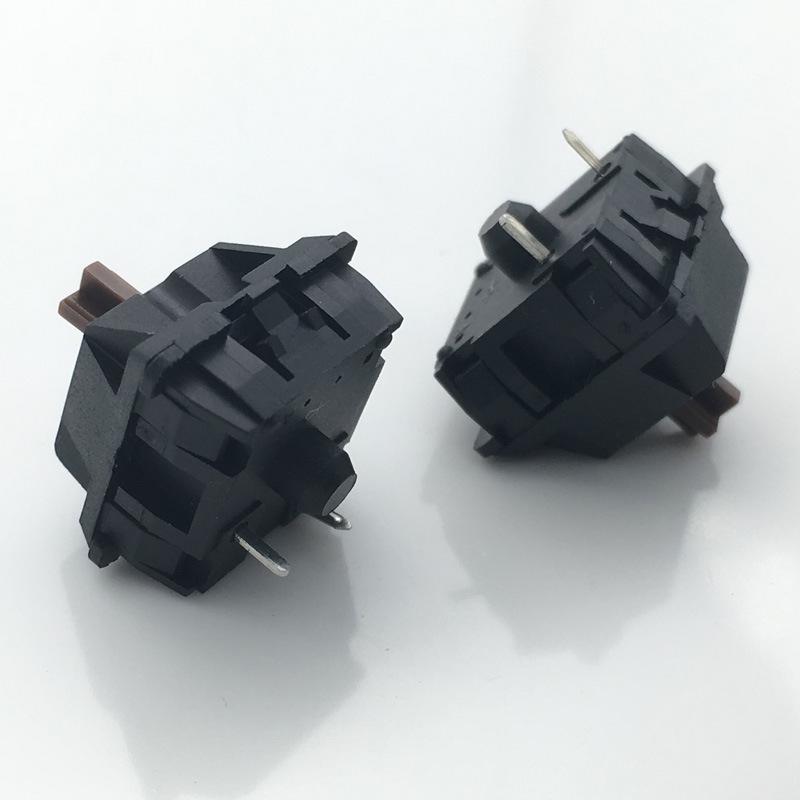 Three-Legged Mechanical Keyboard Switch: Dustproof Black, Red, Brown, Blue, Cross Key, Magnetic Options