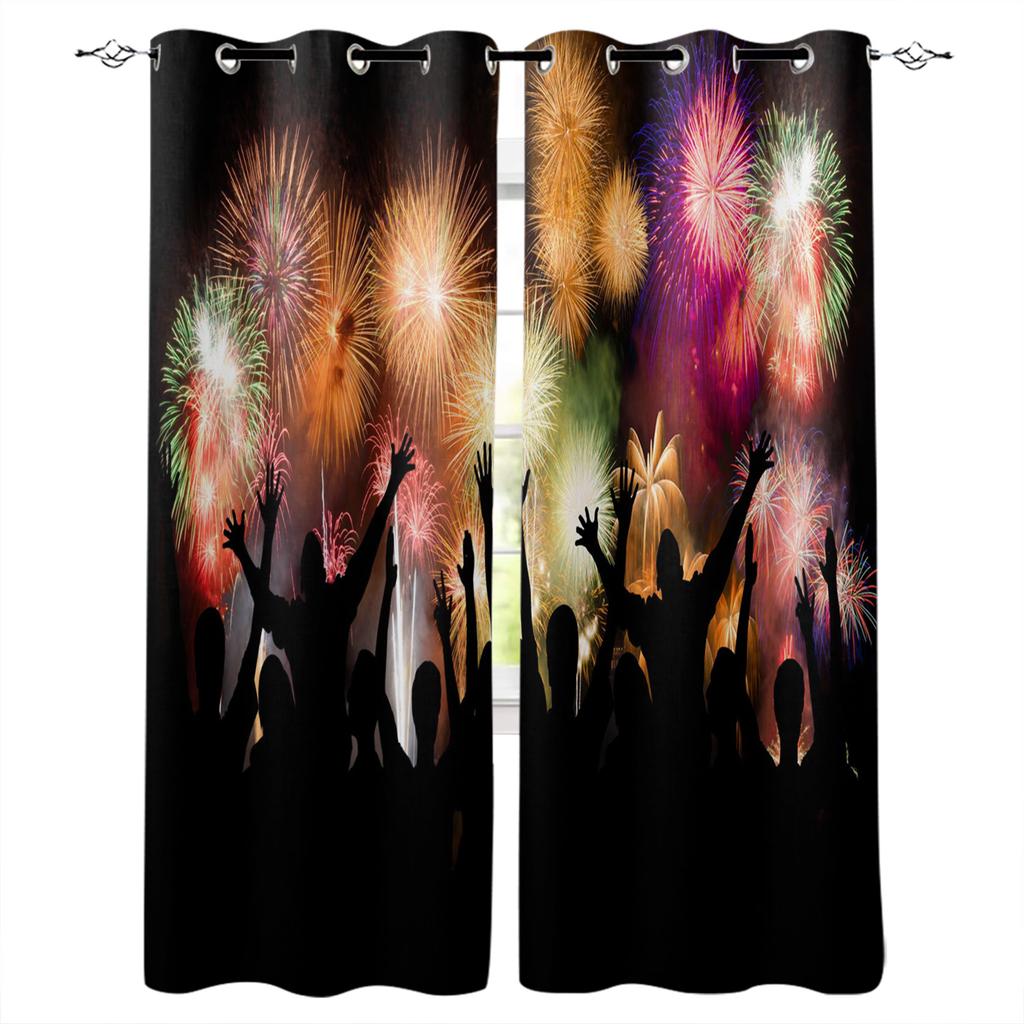 Goldenes Muster Schwarzer Hintergrund Luxus-Vorhänge für Zuhause Wohnaccessoires Wohnzimmer Schlafzimmer Maßgeschneiderte Vorhänge