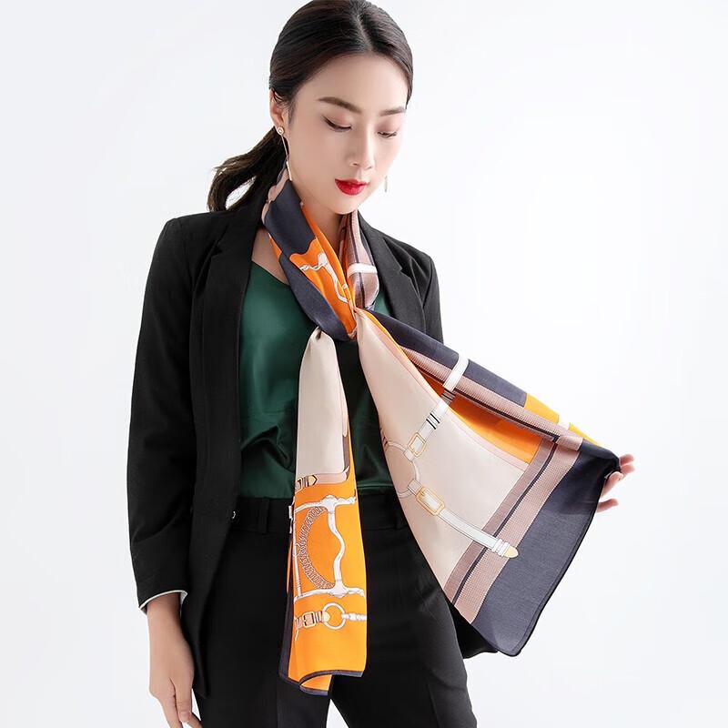 Hengyuanxiang Liyue HYXSJ1006 Mulberry Silk Scarf