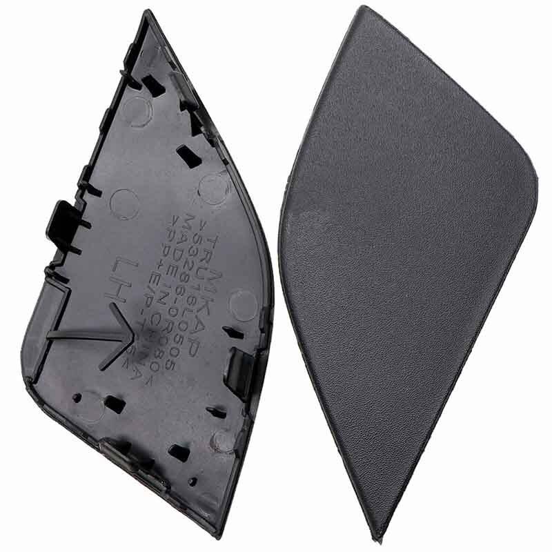 A Pair of Car Front Bumper Towing Hook Eye Cover Fit For Toyota RAV4 2016 2017 2018 #532860R080, 532850R080