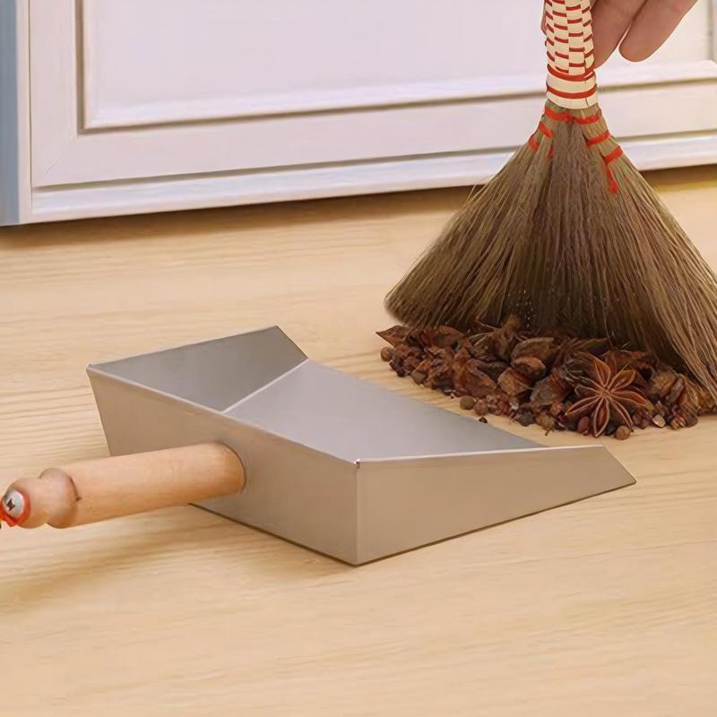 

Small Metal Dust Pan Desk Cleaner Stainless Steel Dustpan Portable Wide Dust Pan Sweeping Accessories For Kitchen Bathroom China Mainland