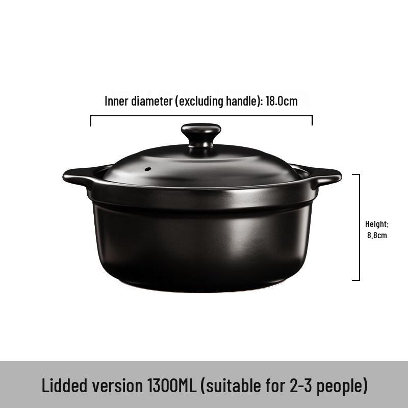 Ceramic Casserole Stew Pot