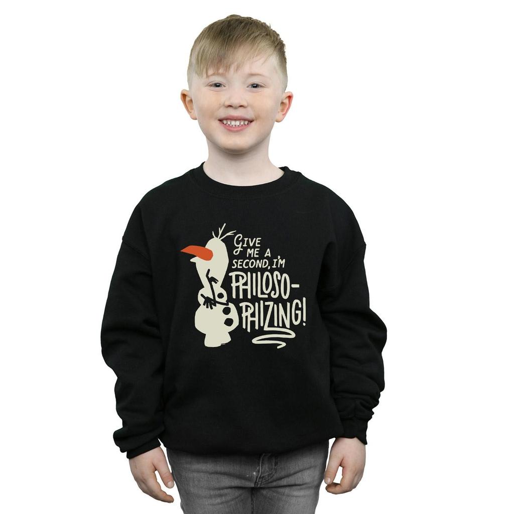 Disney Boys Frozen 2 Olaf Philosophizing Sweatshirt