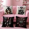 Band S-Slipknot Cushion Cover Summer Coolness Linen Fabric Double-Sided Printing Pillow Case Sofa Home Decor Gift