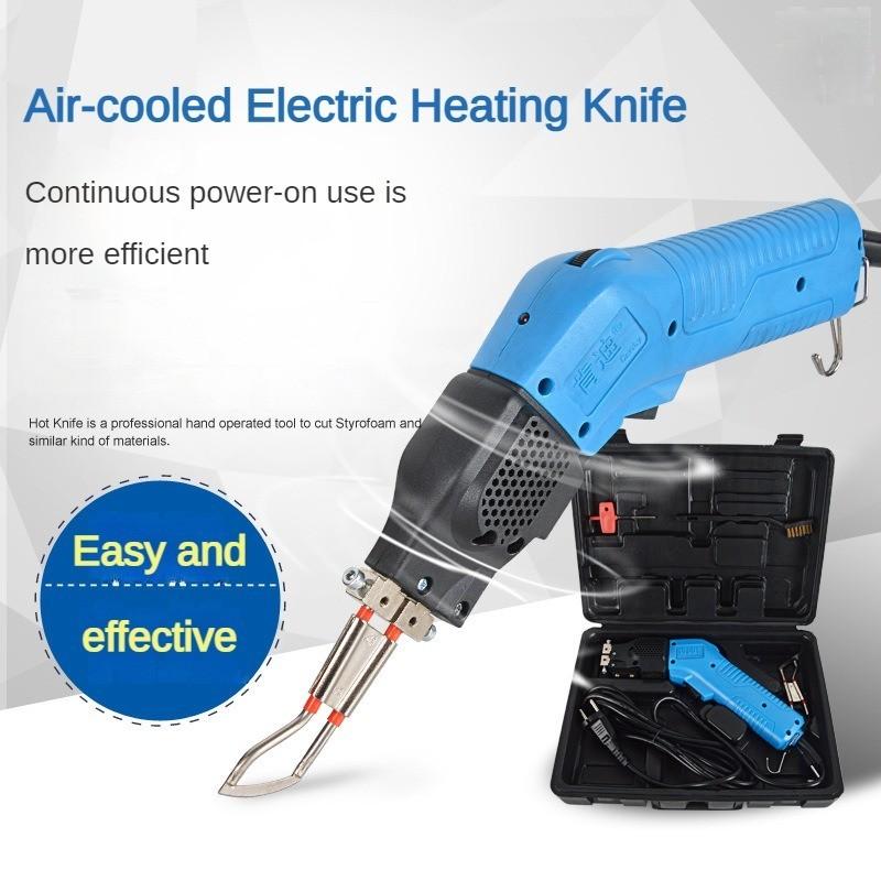 New Air Cooled Electric Cutting Knife Nylon Ribbon Rope Hot Melt Knife Hand Carving Foam Hot Cutting Tool