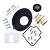 Motorcycle Carburetor Carb Repair Rebuild Float Air Cut-off Valve Diaphragm Kit Fit for Honda NX650 1988-1994 XR650L 1993-2018