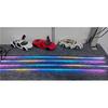 Universal Hide Light Bar Car LED Ambient Light 64 RGB Color Car Interior Acrylic Light Guide Decoration Atmosphere Light 18in 1 Neon Lights 4
