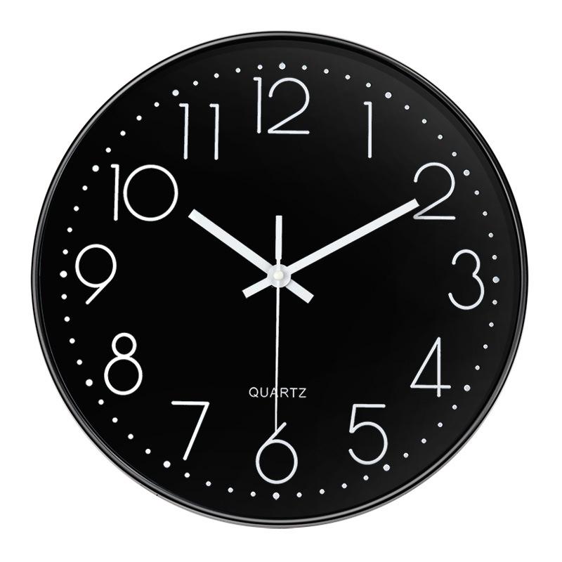 14-Inch Quartz Wall Clock for Classroom & Living Room – Easy Mount, No-Drill Design