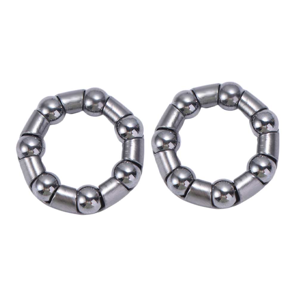 Cycling 3/16" MTB Bike 7 Balls Bicycle Bearings Bicycle Hubs Cycling Bearing Bicycle Front Hub