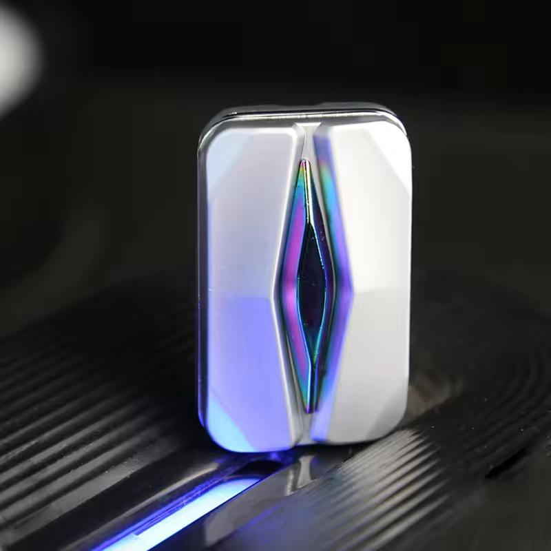 Deslizador Fidget de Metal EDC Portátil Legal Brinquedo de Empurrar com a Ponta do Dedo Alívio de Estresse Brinquedo de Mesa para Adultos TDAH Alívio de Ansiedade Presente de Escritório