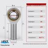 Spherical Plain Bearing with Fish Eye Rod End: Self-Lubricating SA8T/K, SA10T/K, SA12T/K, SA14T/K
