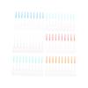 40Pcs Interdental Silicone Brushes Dental Toothpicks Cleaning Brush With Thread Oral Cleaning Tool
