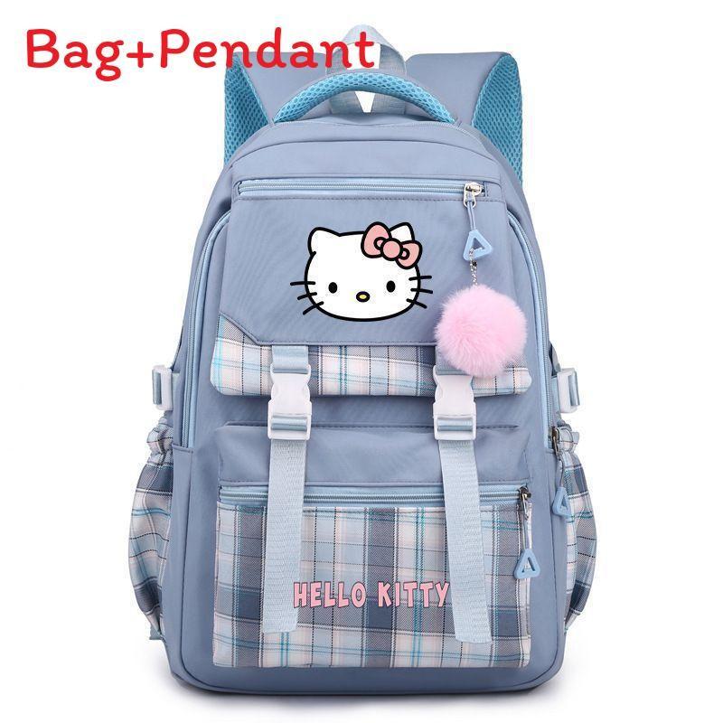 Hello Kitty School Backpack For Girls And Boys With Urban Minimalist Style And Airflow Design For Travel