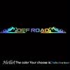 Water-Repellent Off-Road 4X4 Sunscreen Front And Rear Windshield Car Decals Off Road Windscreen Banner Decal Window Sticker