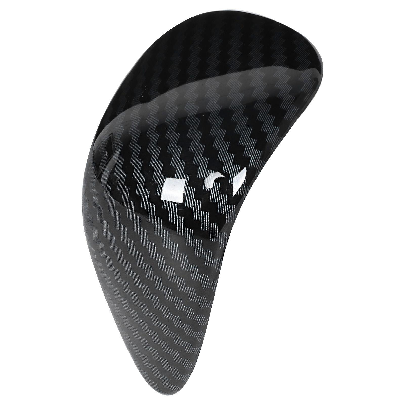 

Console Shift Knob Trim Gear Head Cover Carbon Fiber Style Fit for Sienna 2015‑2020