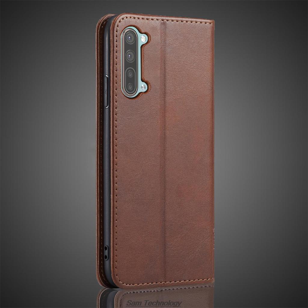 Magnetic Attraction Leather Case for OPPO Find X2 Lite Holster Flip Cover Case Wallet Phone Bags Fundas Coque