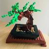 878PCS Bonsai Tree Flower Bouquet Building Block Bricks Model Home Decoration Plant Potted Gift Kids Set Compatible 10281