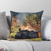 Durango Silverton Train Square Pillowcase Polyester Linen Velvet Printed Zip Decorative Sofa Cushion Cover
