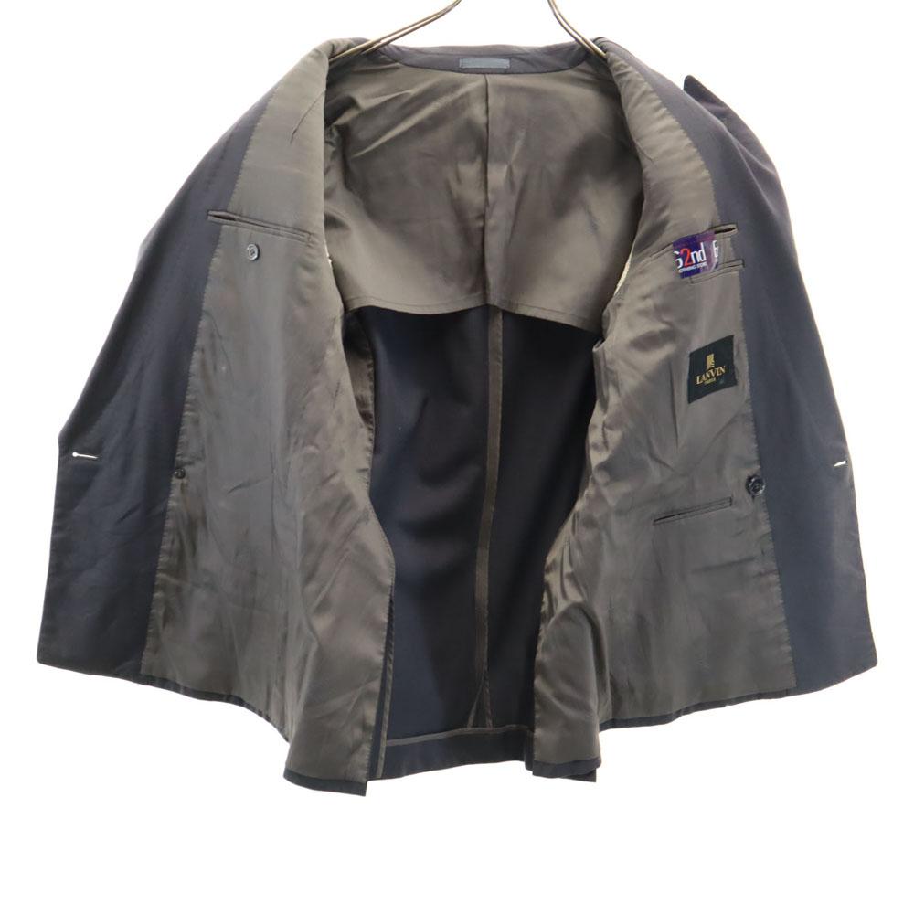 Lanvin 80s 90s Vintage Tailored Jacket R48-45 Gray Men's Used