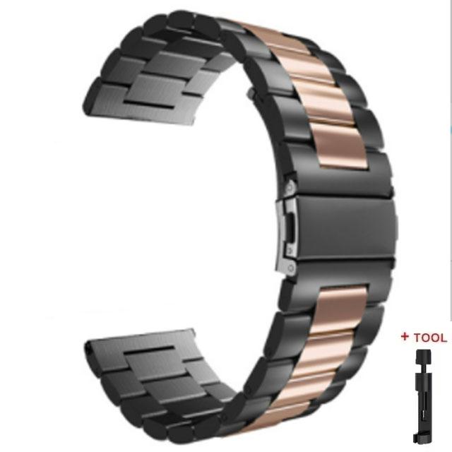 Metal Strap for Samsung Galaxy Watch 7/6/5/4 40mm 44mm Stainless Steel Band Galaxy Watch 6/4 Classic 47mm 43mm 46 42mm/5pro 45mm