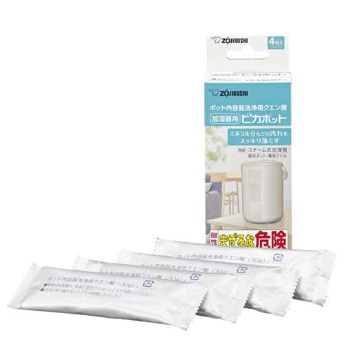 Zojirushi ZOJIRUSHI Pikapot CD-KB03KX-J (4 packets) [6 boxes] Cleaning agent for humidifier, electric pot, electric kettle, pot inner container, citri