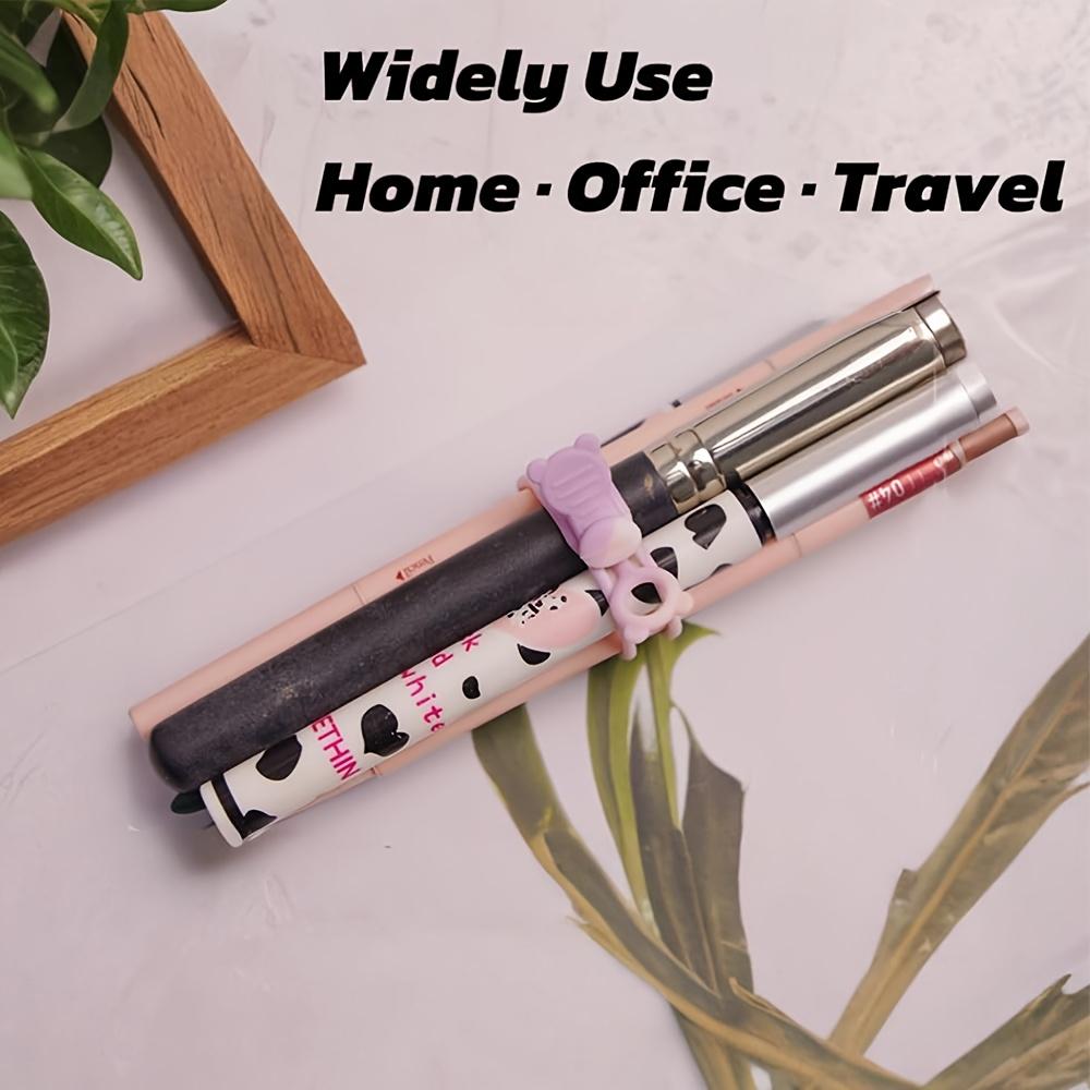 6pcs Silicone Cable Ties,Cord Organizer,Cable Straps,Reusable Cord Ties,Travel Cable Organizer ,Cute Elastic Tie, Wire Ties