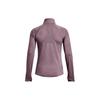 Under Armour Rush Solid Logo Zip Sports Jacket Women Jacket Mist-Purple 1379044-500
