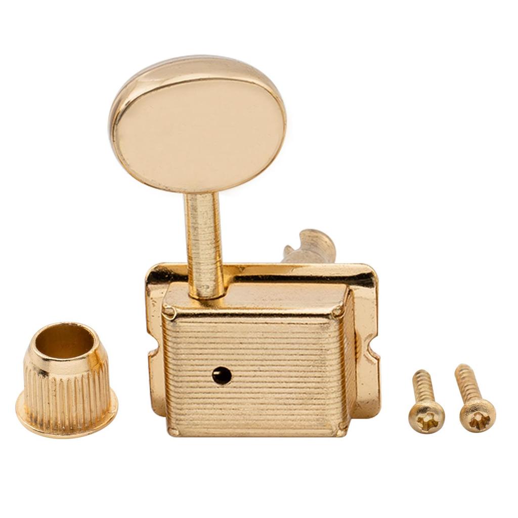 Musiclily Pro 6-String Vintage Guitar Tuners for Squier Classic Vibe Stratocaster/Telecaster Electric Guitars, Gold