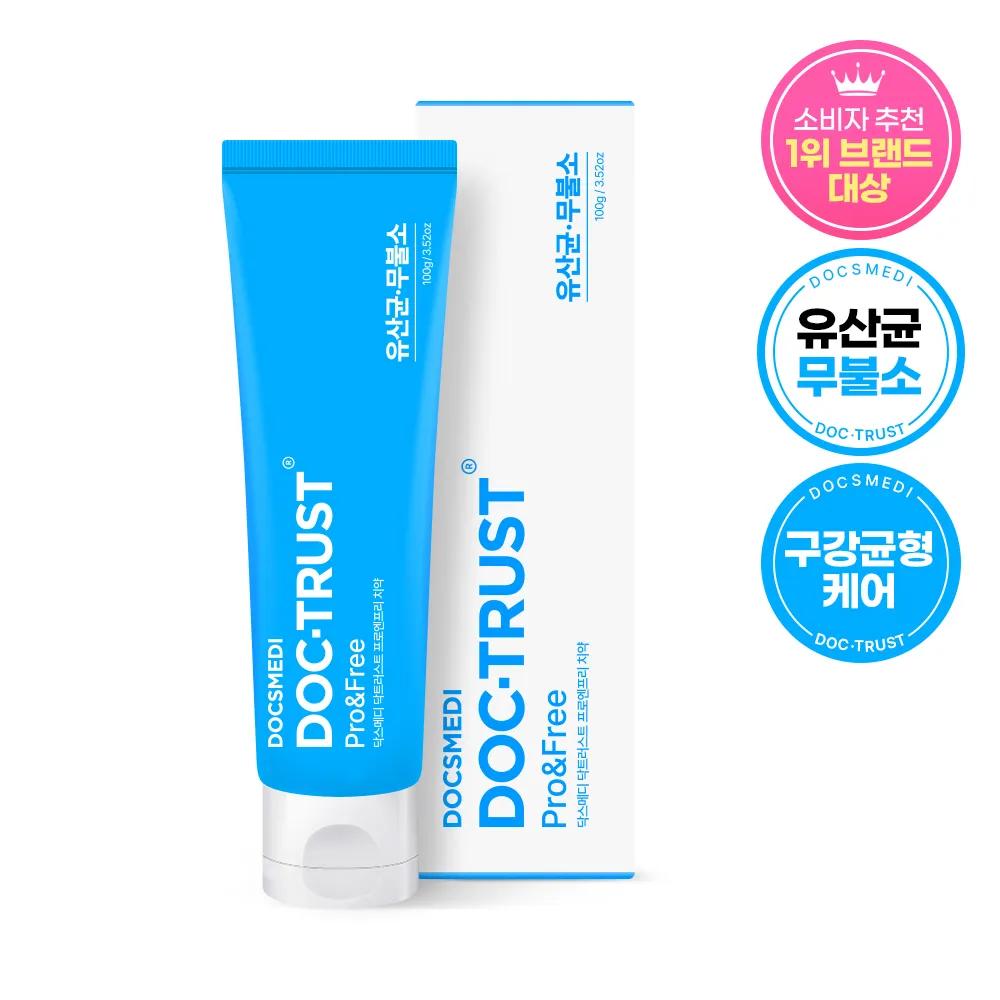 DOCSMEDI Doc-Trust Pro & Free Probiotics Toothpaste 100g