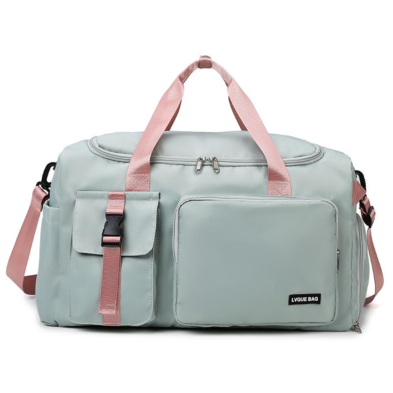 Bolsa deportiva para gimnasio, bolsa de viaje seca y húmeda para mujer, bolsa de natación para mujer, bandolera para fitness, bolsa de viaje para exteriores, bolsa de lona para fin de semana