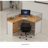 Deli Modern L-Shaped Office Workstation with Cabinet