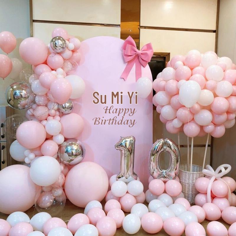 18th Birthday College Entrance Party Decor: KT Board & Balloons for Indoor Scene