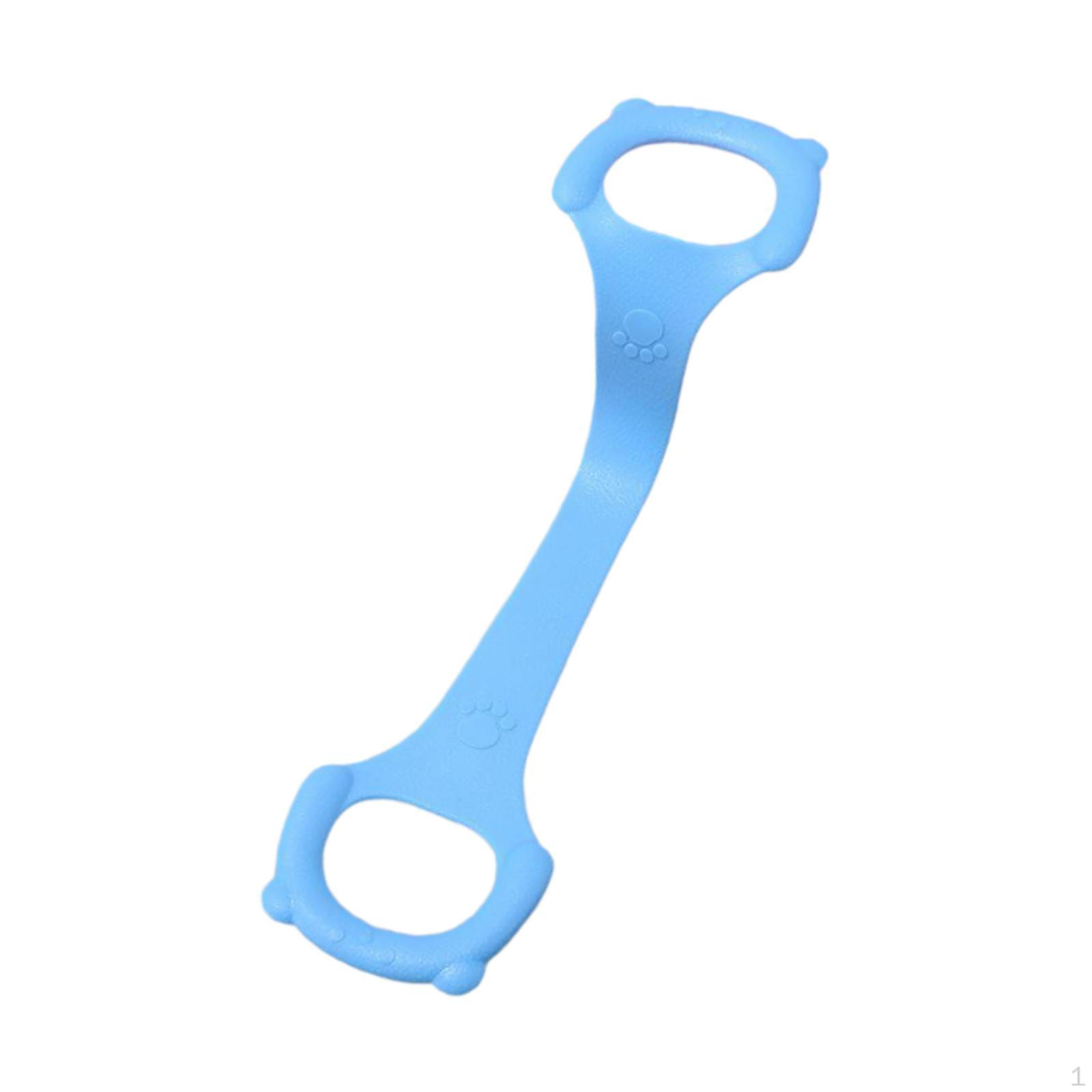 

8 Shaped Fitness Band Strap Chest Expander Strength Training Exercise Stretching for Home Gym синий