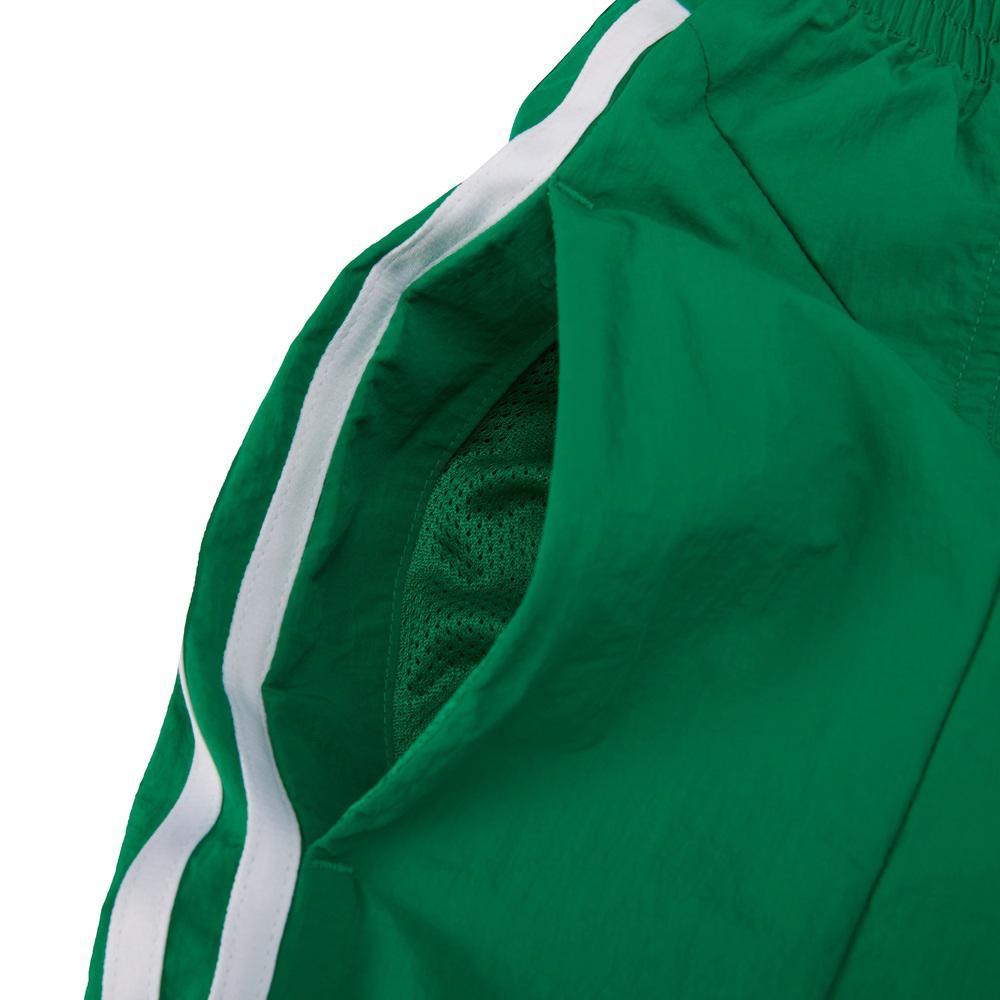 Adidas Originals Striped Logo Design Sports Leisure Pants Women Bottoms Green GF0267