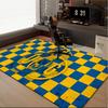 1PC rug Golden Crown Symbol Royale  Carpet, Chair Rug,Area Rug for Office Bedroom living rooms bedroom, Doormat decor Christmas fan gifts