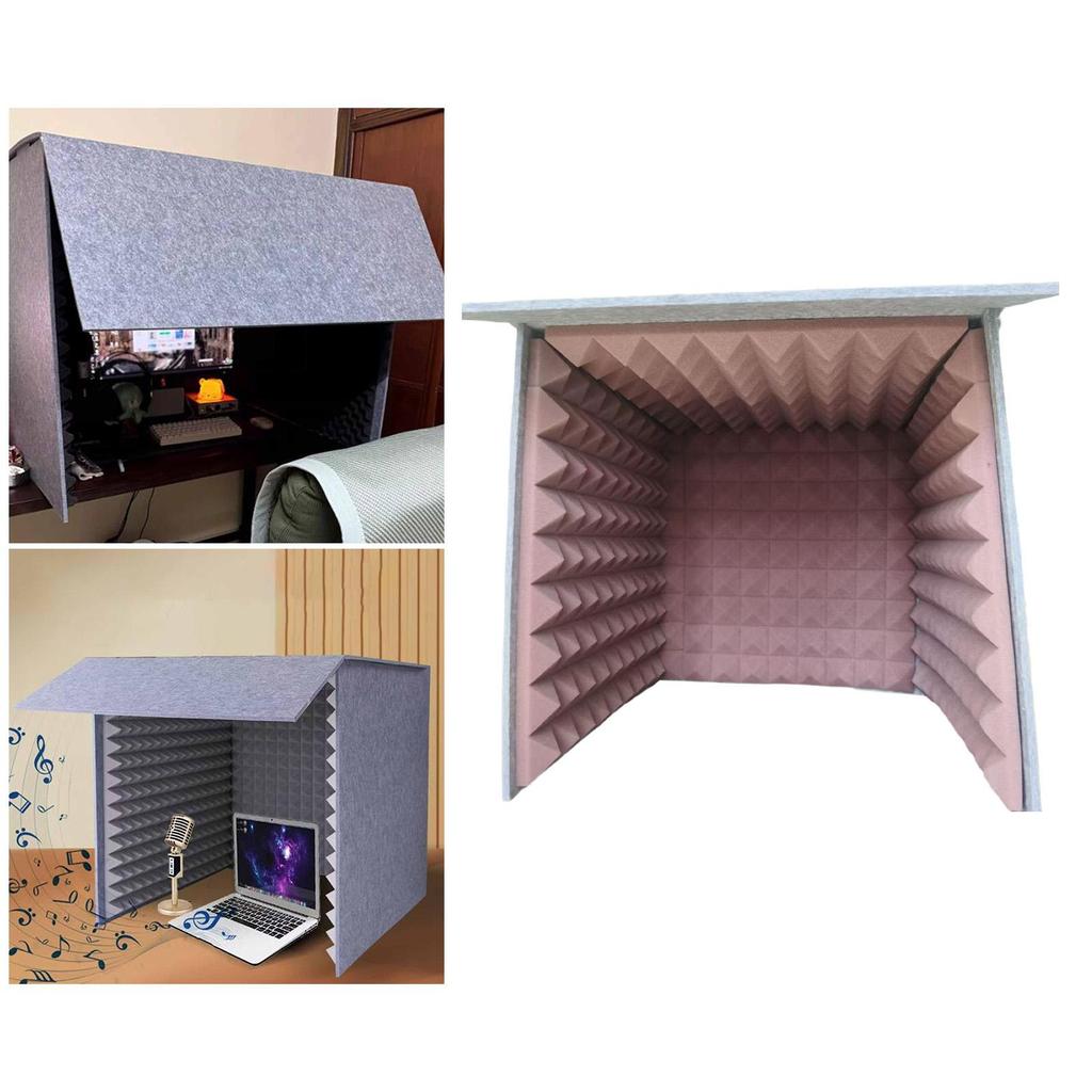 Portable Insulated Vocal , Absorbent Polyester, Detachable, Home Function, Suitable for Artists,