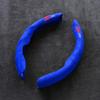 2Pcs Suede Non-Slip Car Steering Cover Wheel Booster Decoration Covers For Ford ST Focus Mk2 3 4 Edition Mondeo Fusion ST Line
