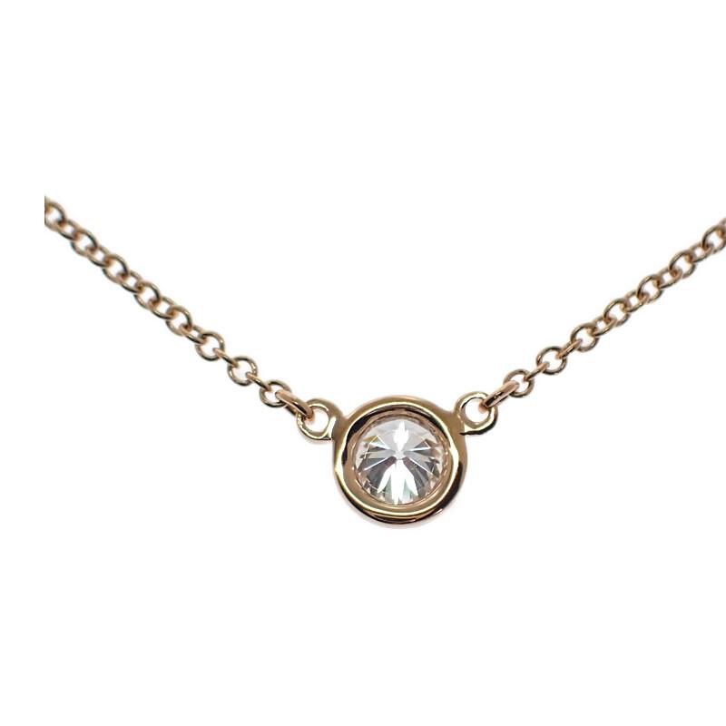 TIFFANY&Co.  Necklace K18 Pink Gold Women