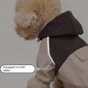 Fashion Reflective Dog Raincoat Waterproof Breathable Pet Hooded Clothes High-Visibility Four Legged Assault Suit for Dogs Pet